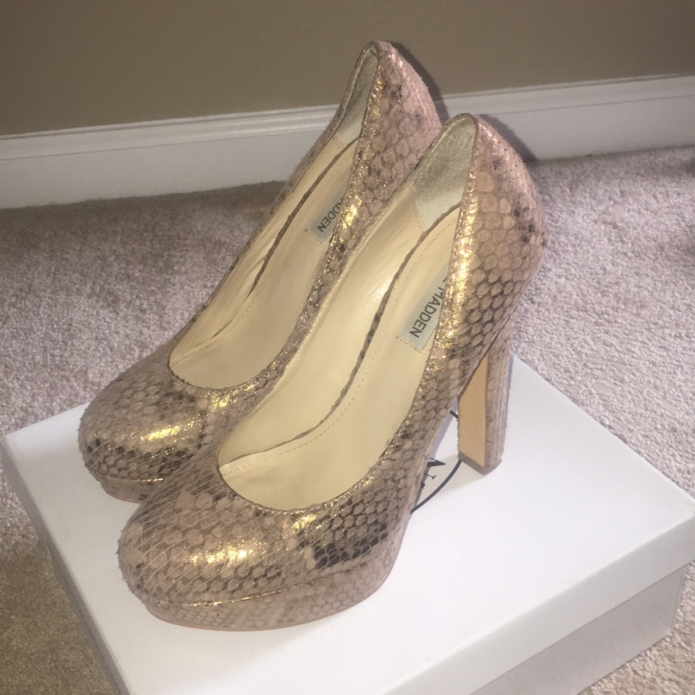 Steve Madden Beasst Bronze Snake
